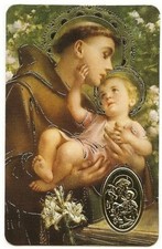 Image pieuse plastifiée