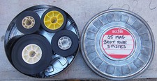  35 MM FILM CINE  BOBINES TESTS  35 MAG BRUIT ROSE 3 PISTES 