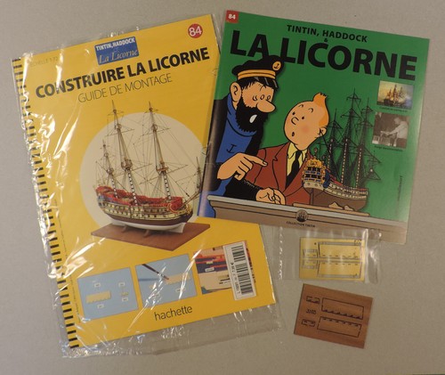 Tintin construire licorne - construire, la