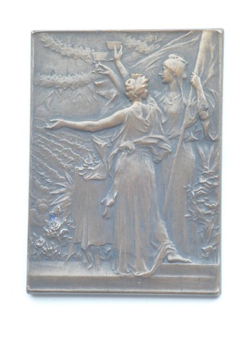 Ancienne médaille bronze - ancienne,