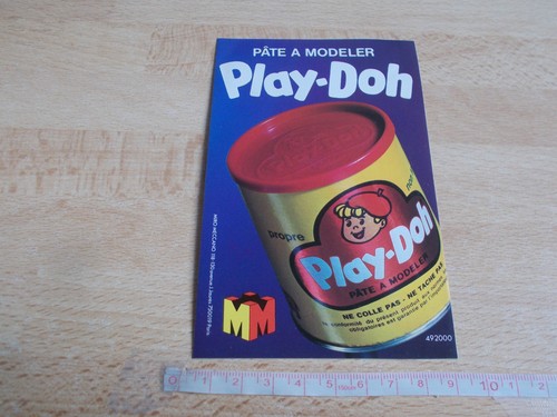 Autocollant pâte modeler - a,