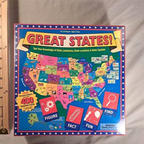 Great states board game - board,