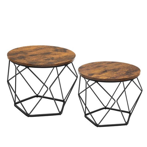 Table basse ronde lot - ronde,, 2