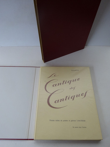 Salomon cantique des - salomon., le