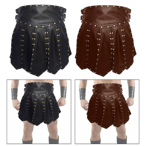 Kilt utilitaire cuir pu - en,