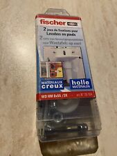 2 jeux de fixations pour lavabo fischer