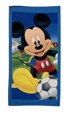 Serviette Plage Bain Mickey Mouse Football Soccer Ballon Disney Towel Collector