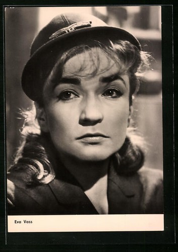 Carte postale actrice eva - actrice, vass