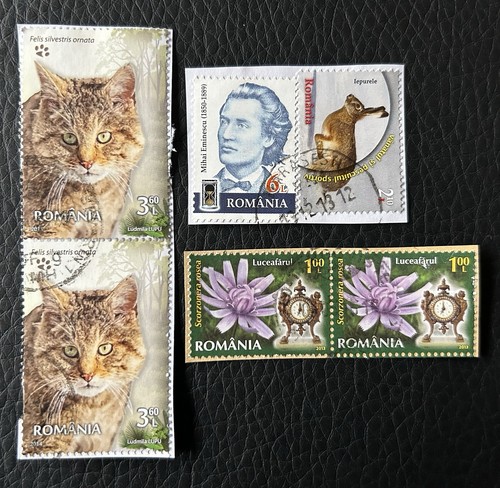 Lot timbres de roumanie - lot,