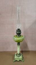 LAMPE A PETROLE PIED EN BRONZE
