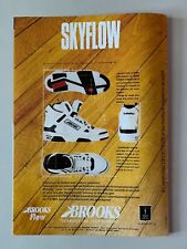 PUBLICITE ANNEES 90 - SNEAKERS - BASKET BROOKS SKYFLOW