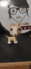 My Littlest Petshop Pet Shop LPS Bull Terrier 860 hasbro dog Yellow Purple Chien