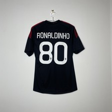 Maillot de Football Milan AC RONALDINHO 2010 2011 maglia psg camiseta shirt