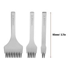 White Steel 2/5/10 Punch Prong