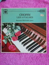 33 tours Chopin - les 14 valses - Raymond Trouard au piano - 1967 - CBS 51.003