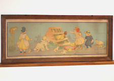Rare Affiche Frise décorative scolaire de Firmin Bouisset édition Fernand Nathan