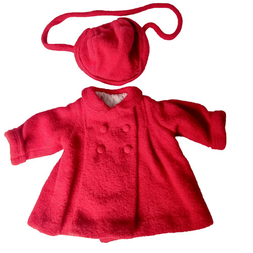 Manteau poupée raynal - manteau, de