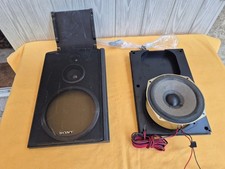 1 Boomer + 1 tweeter + médium   SONY SPEAKER SYSTEM SS- H155 -  50w - 6 ohms -