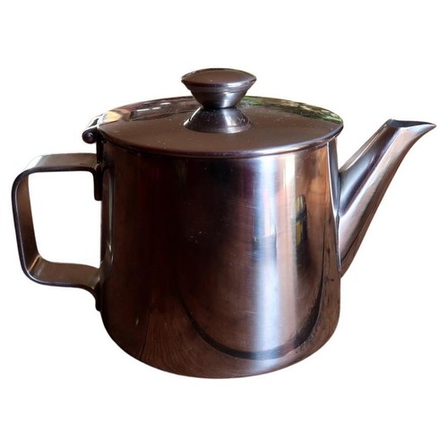 Théière minimaliste acier