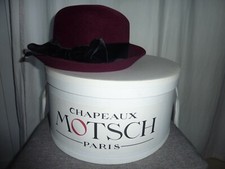 chapeau bordeaux motsch paris