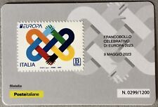 ITALIE 2023 EUROPE CARTE PHILATÉLIQUE TIMBRE ÉDITION Seulement 1200