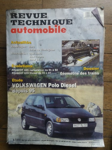 Revue technique rta - revue, vw
