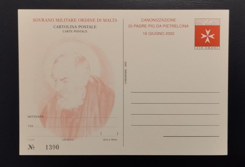 Smom cartolina postale ordre - smom,