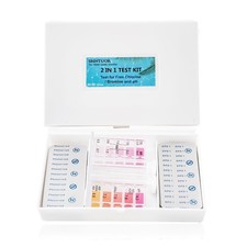 Kit Testeur Piscine pH et Chlore 2 en 1 Comprimés Testeur Eau Piscine Test pH...