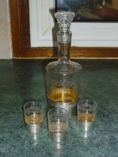 ANCIEN FLACON CARAFE EN CRITAL