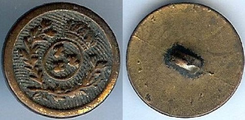 Bouton vénerie louis xvi - -,