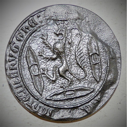 Medaille métal forme - en, de