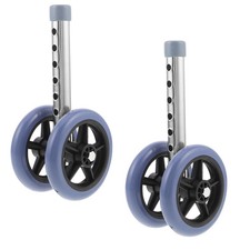 1 paire de roulettes de