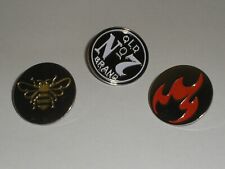 RARE collector lot de 3 pin's Whisky Jack Daniel's N°7 - Honey - Fire / NEUF !!!