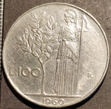 100 Lire 1960 Italie Italy - 960600