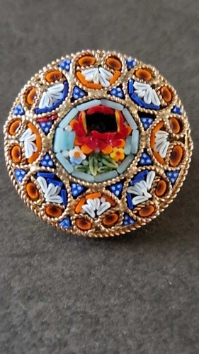 Broche micro mosaïque