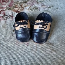 Chaussures En Cuir Pour Poupée Ancienne Classic Oxford Doll Shoes