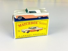 Matchbox Lesney 75 - Ford Thunderbird - avec sa boîte