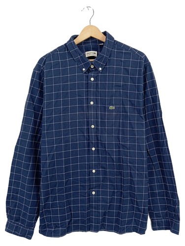 Lacoste chemise homme bleu - lacoste,