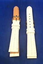 2x BRACELET de MONTRE CUIR