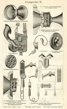BOISSON De 1910 TÉLÉPHONE TÉLÉPHONE APPAREIL MICROPHONE PAROLE
