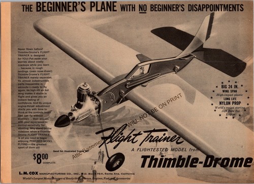 Cox thimble drome flight - thimble-drome,