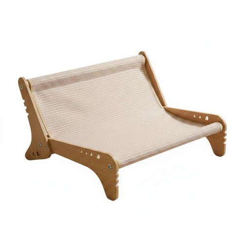 Lit repos lounge chat tissu - chat,