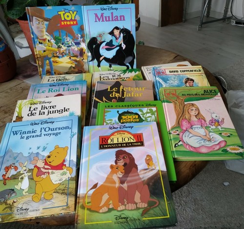 Lot livres walt - ,
