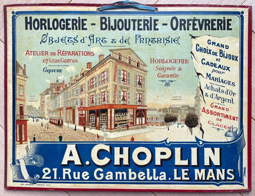 Panonceau lithographié - , /
