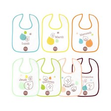 Lot de 7 Bavoirs Bébé
