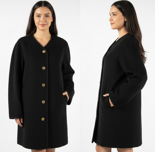 Luxe chaleur veste manteau - chaleur, :
