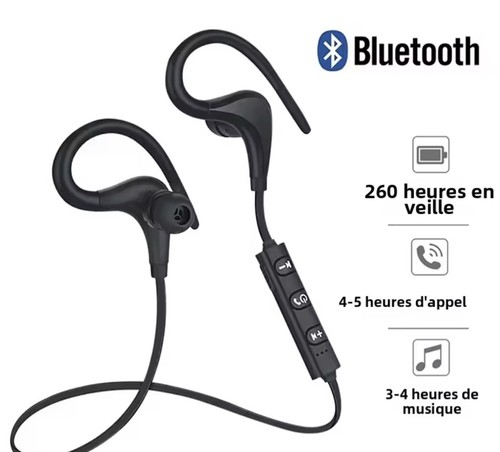 écouteurs bluetooth sport - Écouteurs,