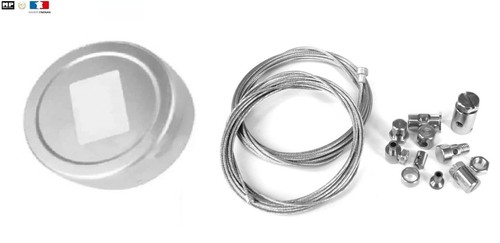 Kit câble gaz embrayage - câble,