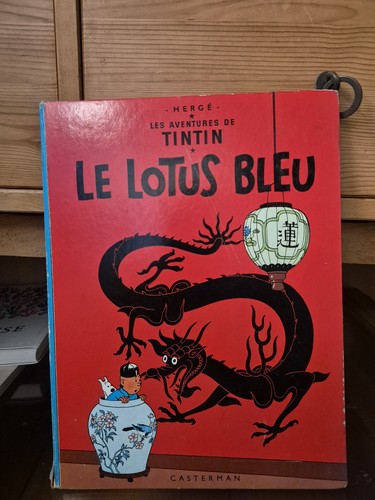 Tintin lotus bleu - tintin, le