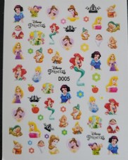 Disneys princess nail stickers - disneys,